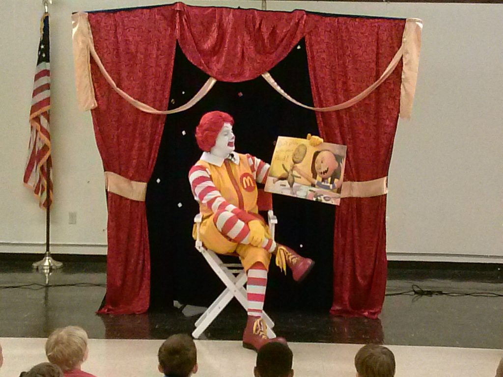 ELC Hosts Ninth Annual Reading with Ronald McDonald Event